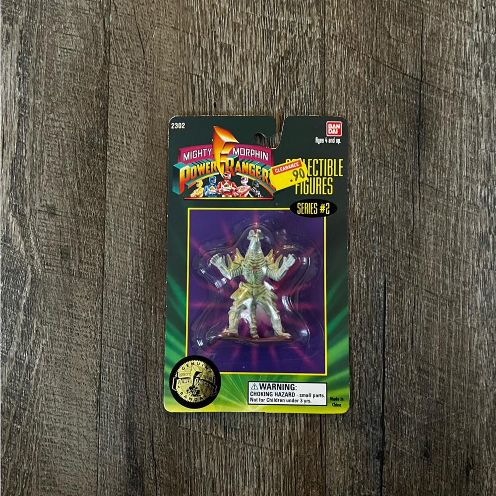 POWER RANGERS SERIES #2 EVIL SPACE ALIEN BAD DAI 1994 FACTORY SEALED